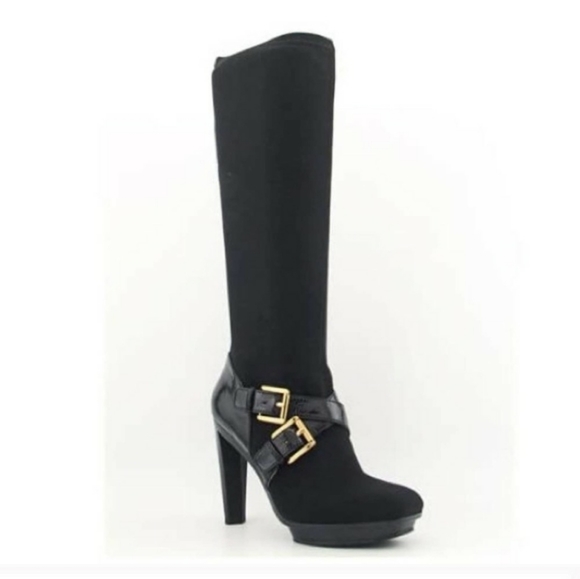 Michael Kors Shoes - Michael Kors Allister Riding Boots Black